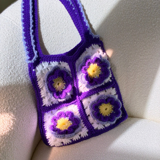 lyla crochet tote