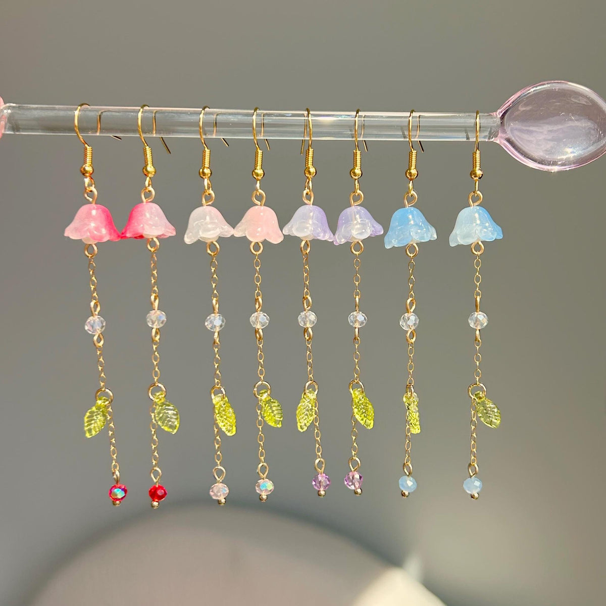 flora drop earrings