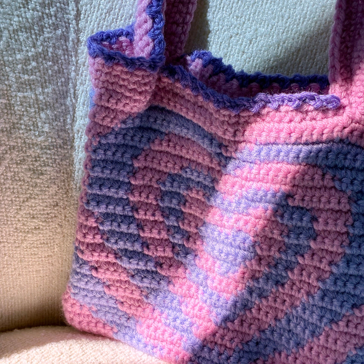 nyla crochet purse