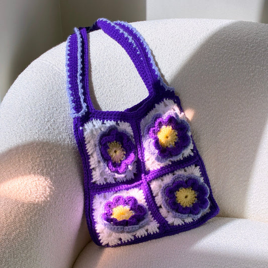 lyla crochet tote