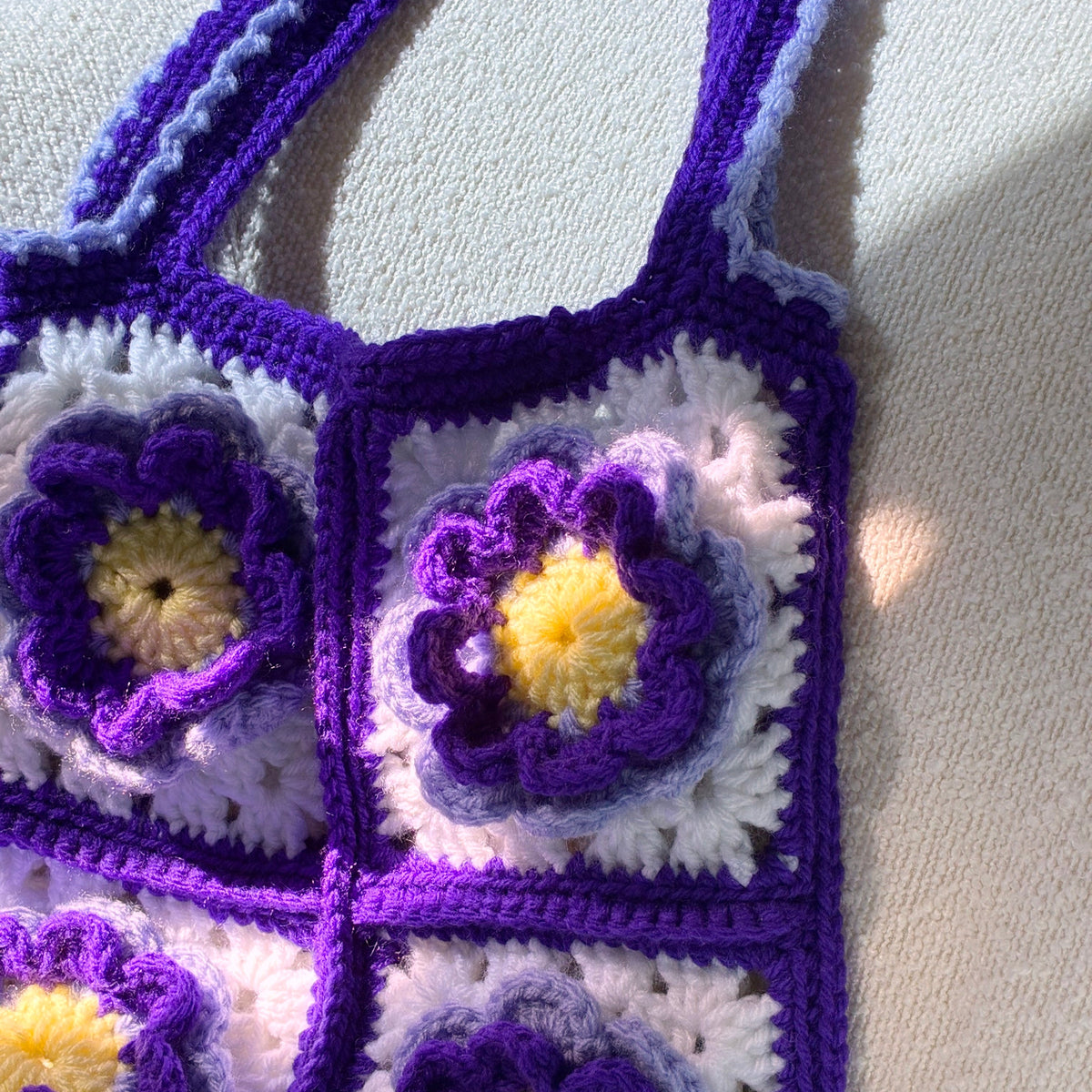 lyla crochet tote