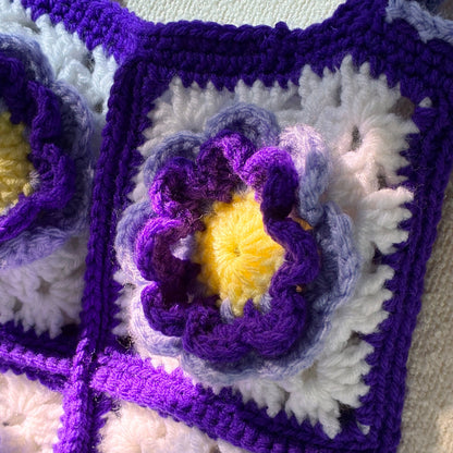 lyla crochet tote