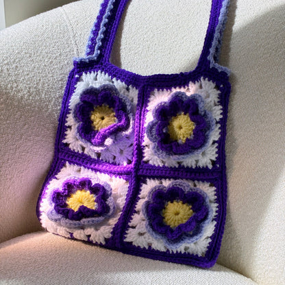 lyla crochet tote