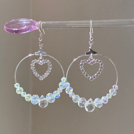 crystal cavern earrings