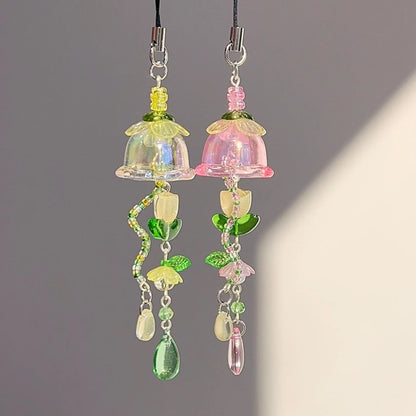 tulip jellyfish charm