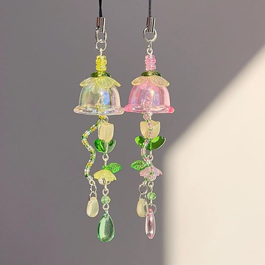 tulip jellyfish charm