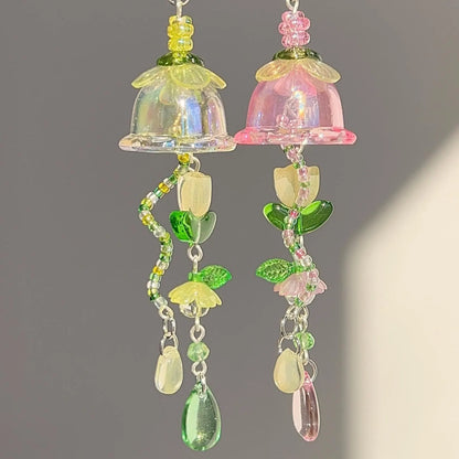 tulip jellyfish charm