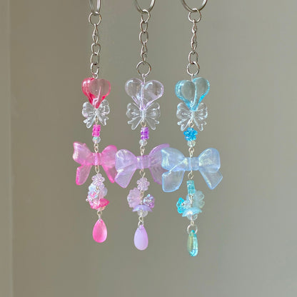 whimsical bouquet keychain