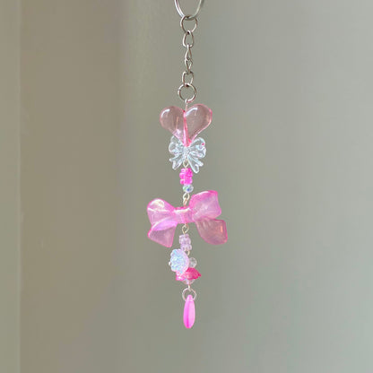 whimsical bouquet keychain