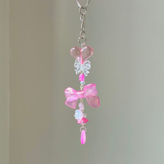whimsical bouquet keychain