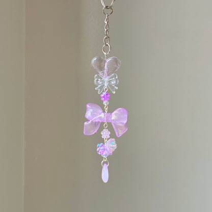 whimsical bouquet keychain