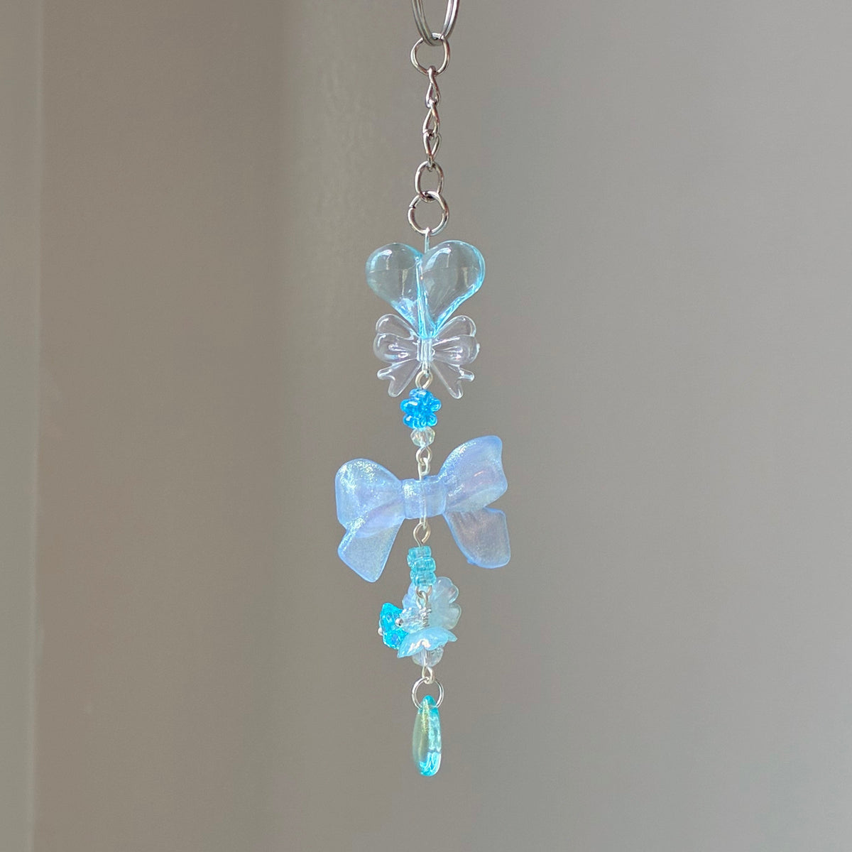 whimsical bouquet keychain