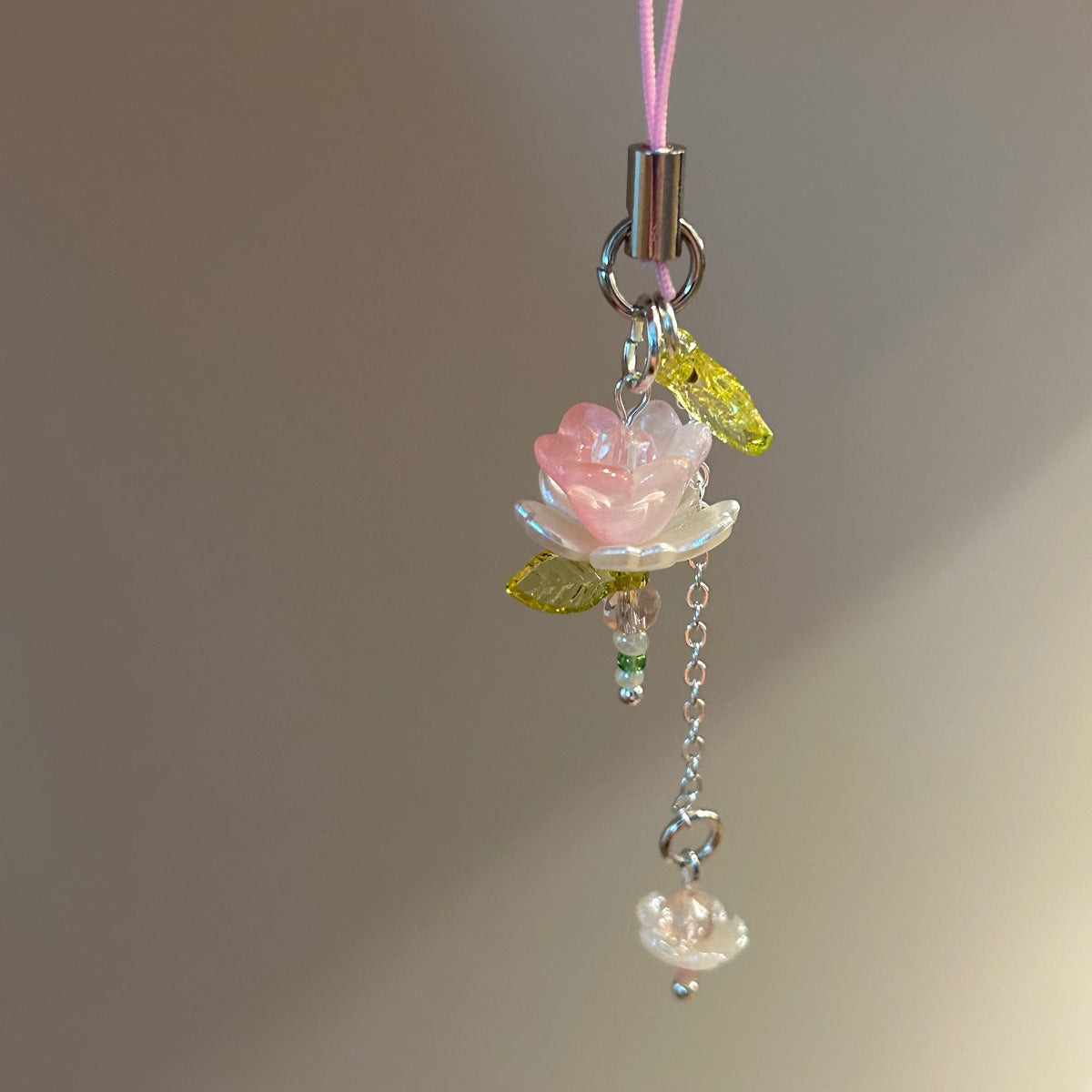 blooming lotus charm