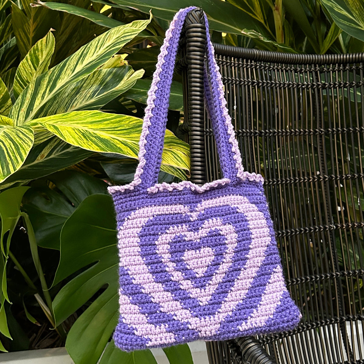 odette crochet purse