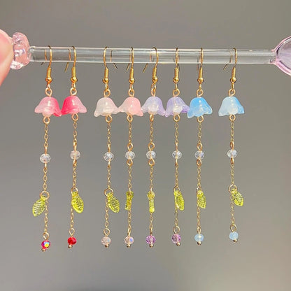 flora drop earrings