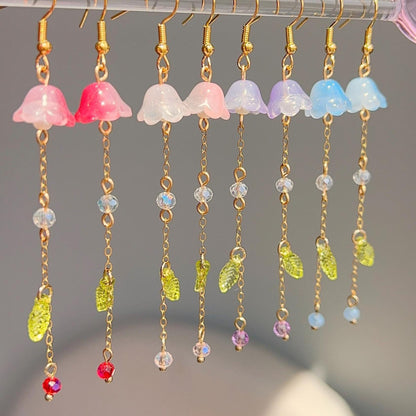 flora drop earrings