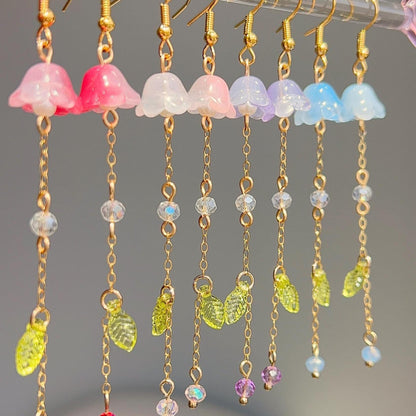 flora drop earrings