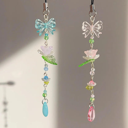petals & lace charm