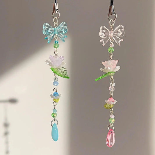 petals & lace charm
