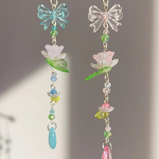 petals & lace charm