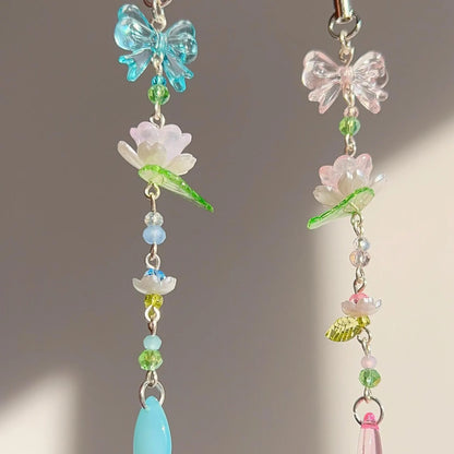 petals & lace charm