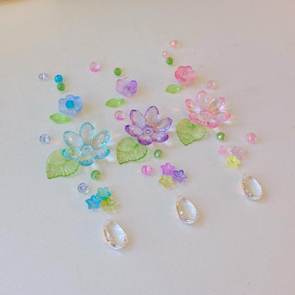 lotus pond keychain