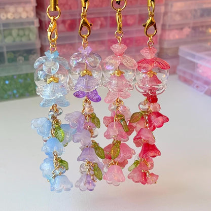 rosette jellyfish charms