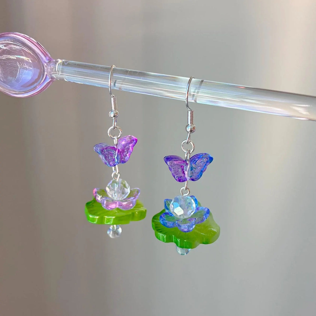 lily pond earrings