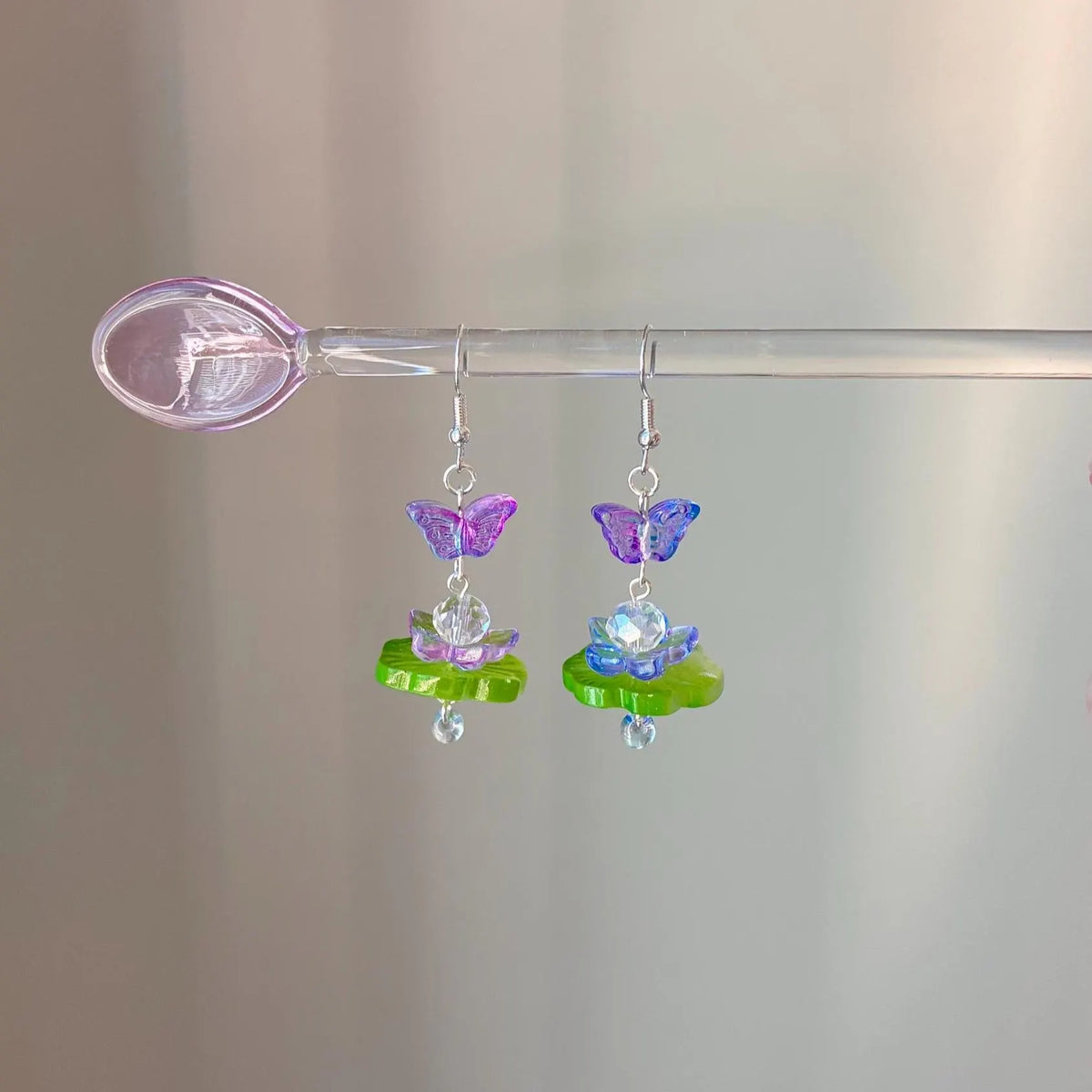 lily pond earrings