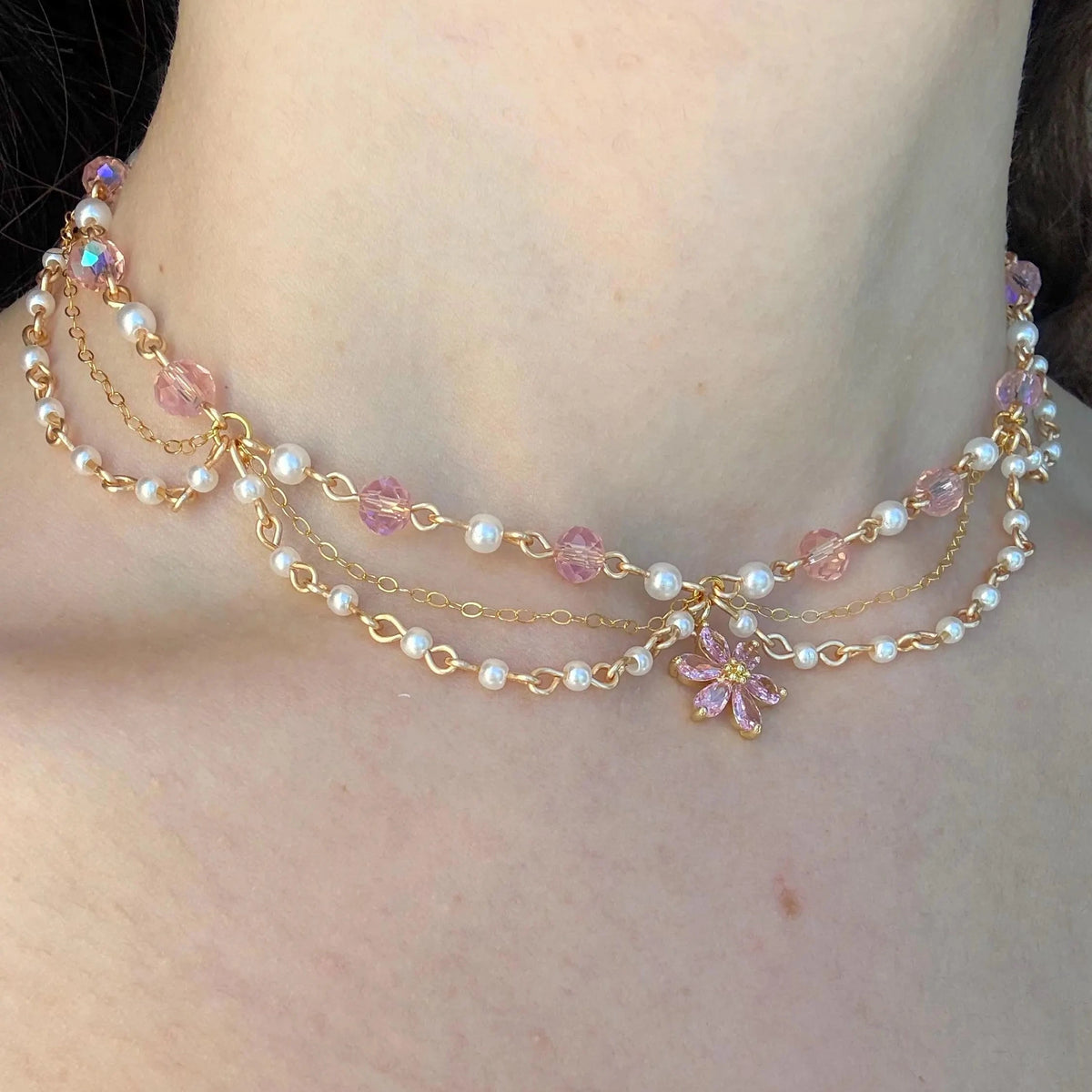 daisy necklace