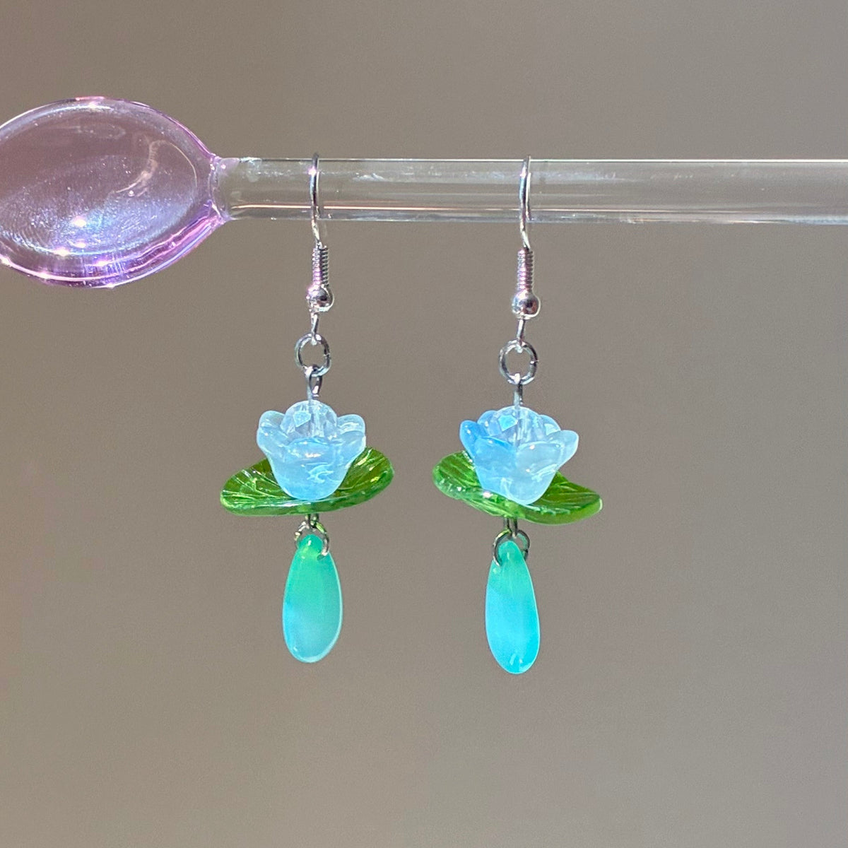 lilypad dream earrings