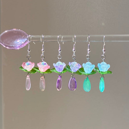 lilypad dream earrings