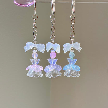princess dress keychains