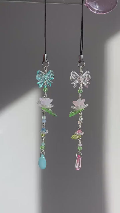 petals & lace charm