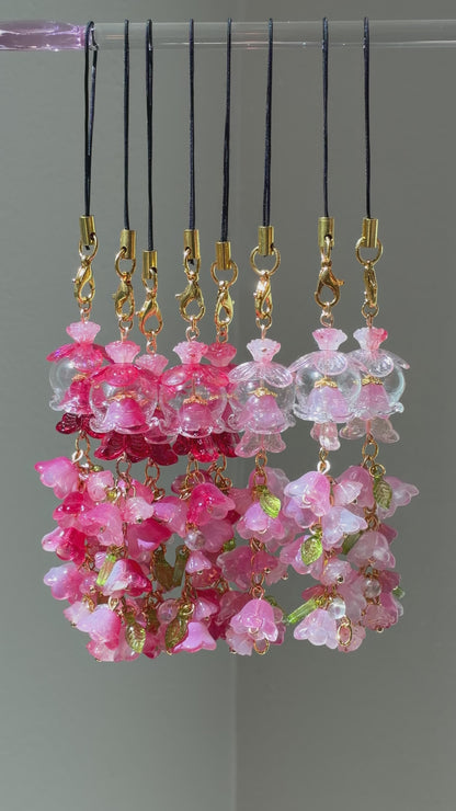 rosette jellyfish charms