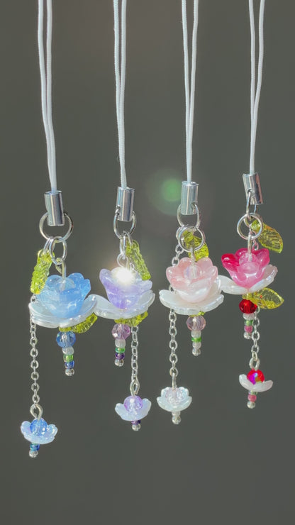 blooming lotus charm