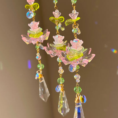 shimmering petals suncatcher