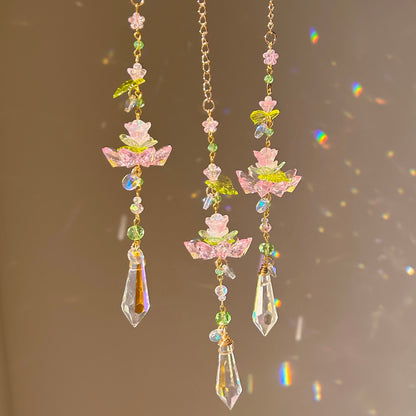 shimmering petals suncatcher