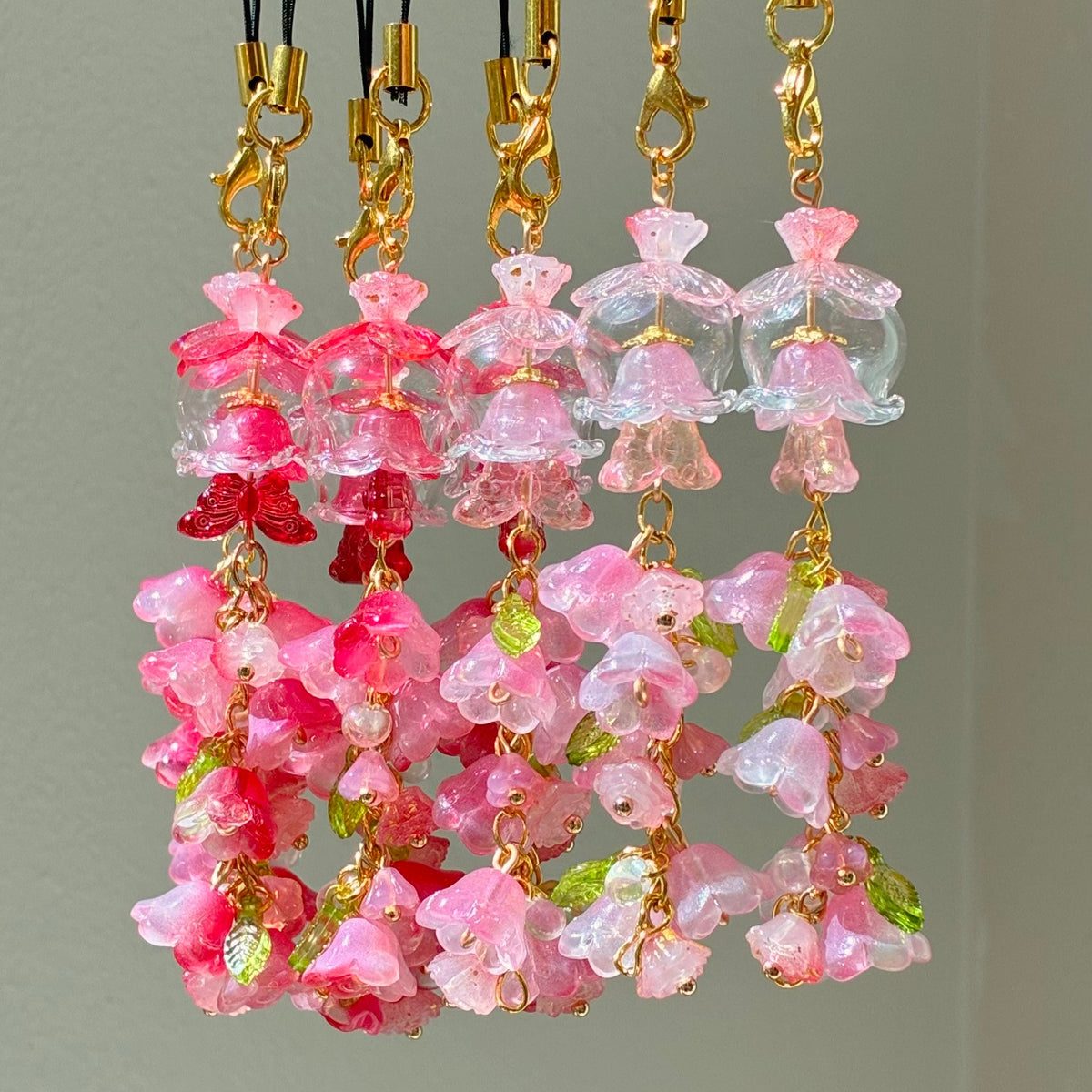 rosette jellyfish charms