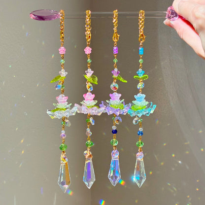 shimmering petals suncatcher